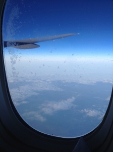 Flying over Ireland